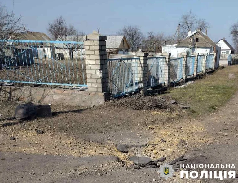 Російські військові скинули дрон на домоволодіння у Станіславі