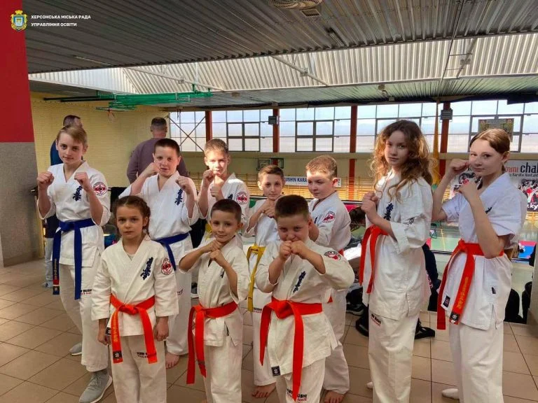 У Польщі херсонці здобули нагороди на змаганнях з карате