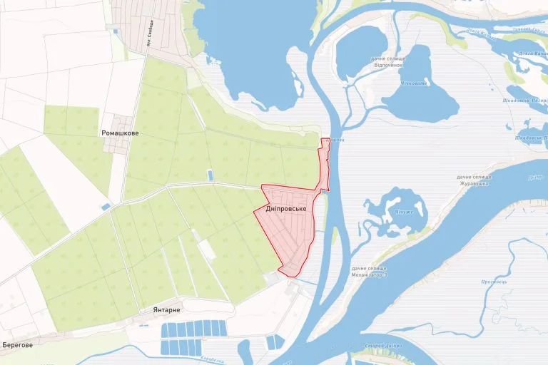 Російська армія вчора обстріляла Дніпровське: постраждала жінка