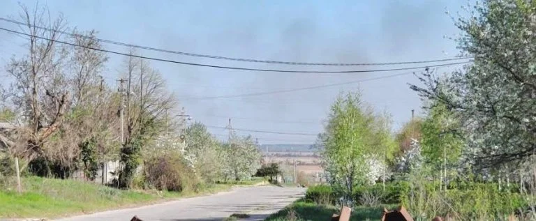 На лівобережній Херсонщині горять плавні