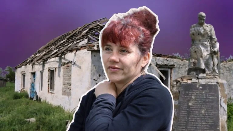 Село Ольгине: життя на руїнах (відео)