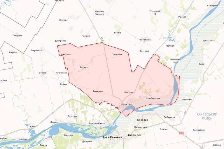 Кількість жителів Бериславської громади скоротилась у більше 8 разів