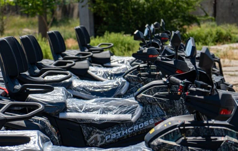 Морпіхам на Херсонщині передали квадроцикли