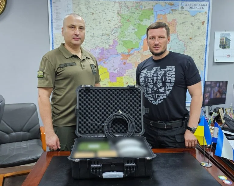 Прикордонникам на Херсонщині передали засоби артилерійського наведення