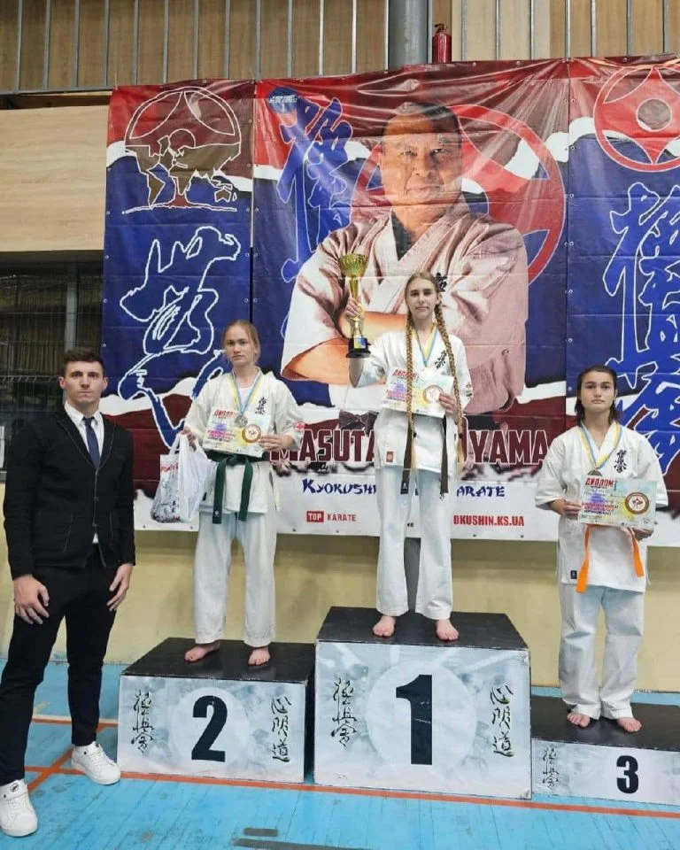 Спортсмени з Херсона здобули золоті медалі на Чемпіонаті з кіокушин БуДо карате