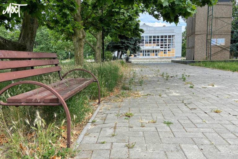 Який вигляд зараз має сквер Шевченка у Херсоні (відео)