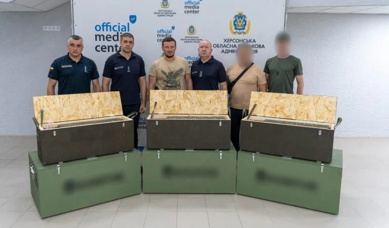 Фахівцям ДСНС Херсонщини передали три засоби радіоелектронної боротьби