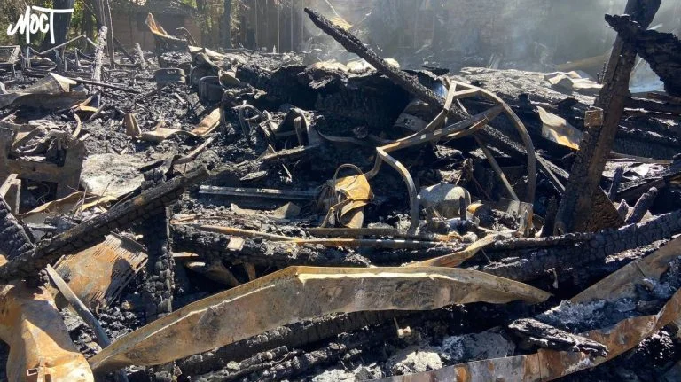 У ХОВА показали наслідки нічних ворожих обстрілів Херсона (відео)