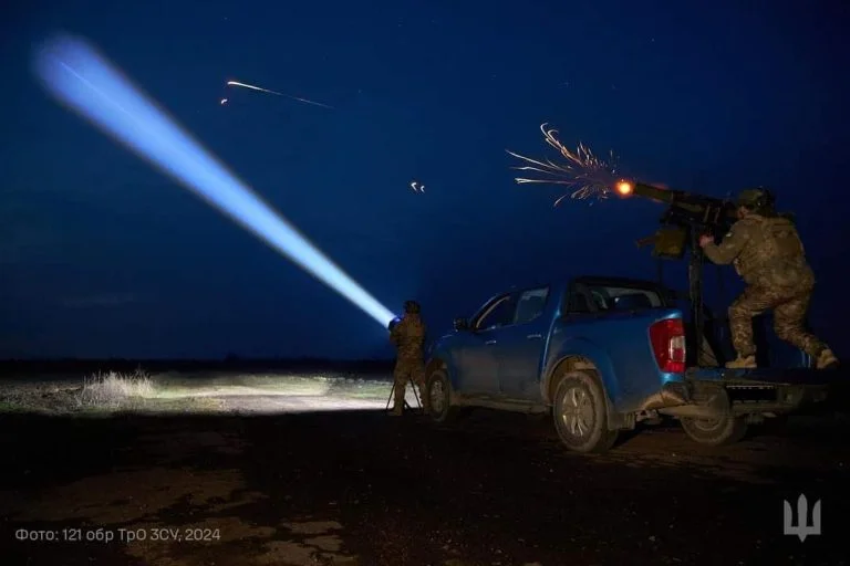 На Херсонщині вночі збивали російські БПЛА