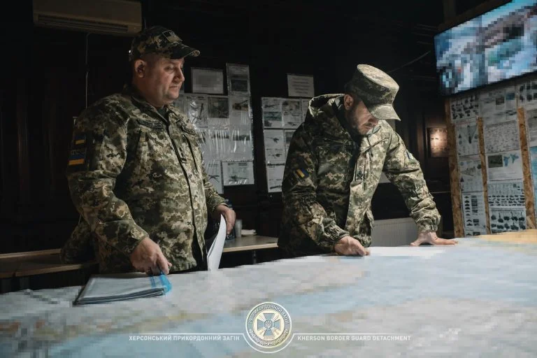 Начальник Південного регіонального управління ДПСУ нагородив херсонських прикордонників відзнаками