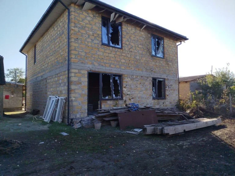 Унаслідок обстрілу Білозерки пошкоджено житлові будинки, – ХОВА