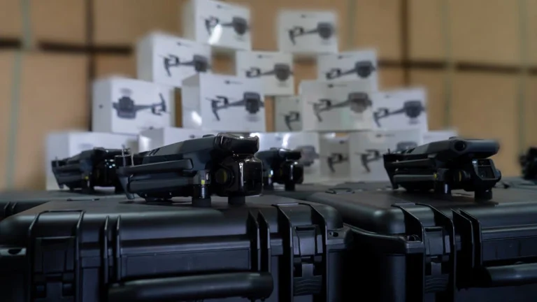 Підрозділи ТрО на Херсонському напрямку отримали квадрокоптери