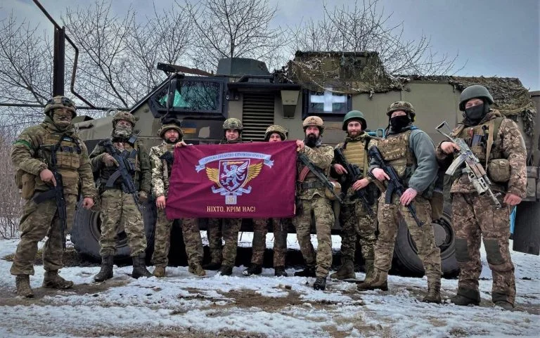 На Херсонщині перейменували вулицю на честь 80-ї десантно-штурмової бригади