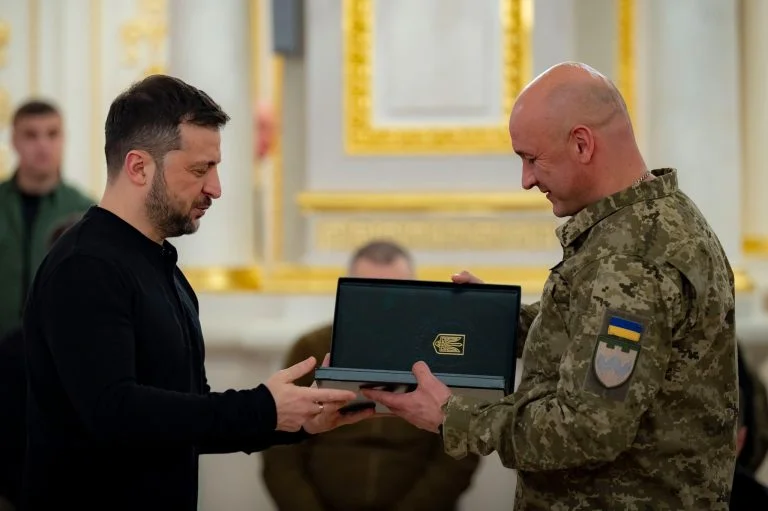 Військовий, який брав участь у форсуванні Дніпра на Херсонщині, отримав нагороду