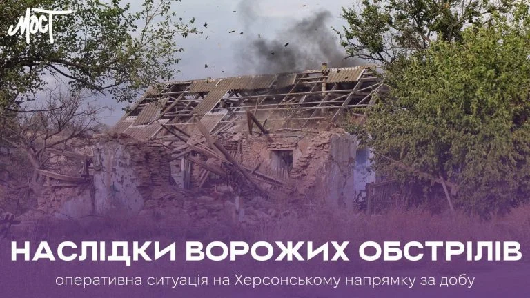 За минулу добу РФ обстріляла майже 40 населених пунктів Херсонщини: є поранені
