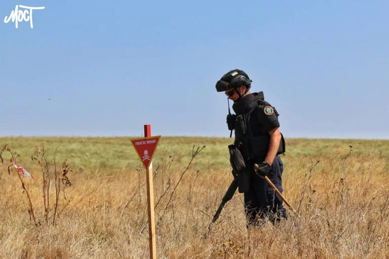 На правобережній Херсонщині розмінували більшу частину територій Розмінування Херсонщини