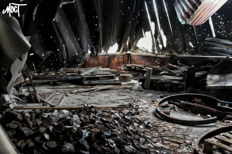 Розбите підприємство на Херсонщині