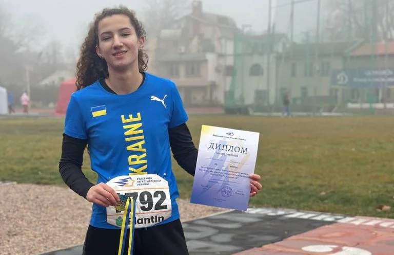 Легкоатлетка з Нової Каховки Наталія Овчинкіна