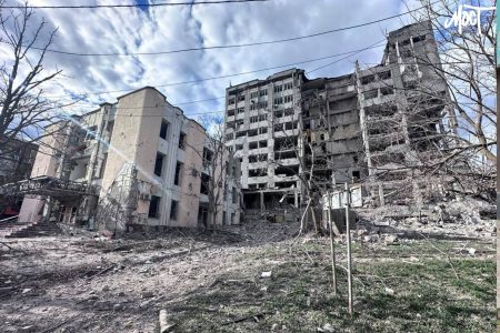 Чотири КАБи майже вщент зруйнували будівлю, що належала Сальдо