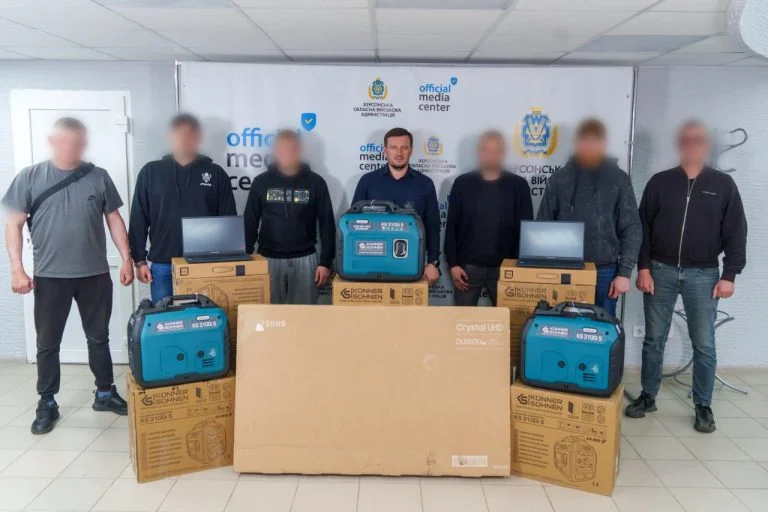 На Херсонщині підрозділи морської піхоти отримали спецобладнання