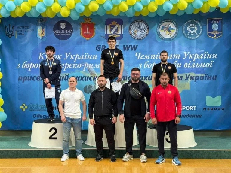 Херсонські спортсмени стали призерами Чемпіонату України з вільної боротьби
