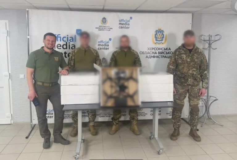 Оборонці Херсонщини отримали новий комплект дронів, – Прокудін