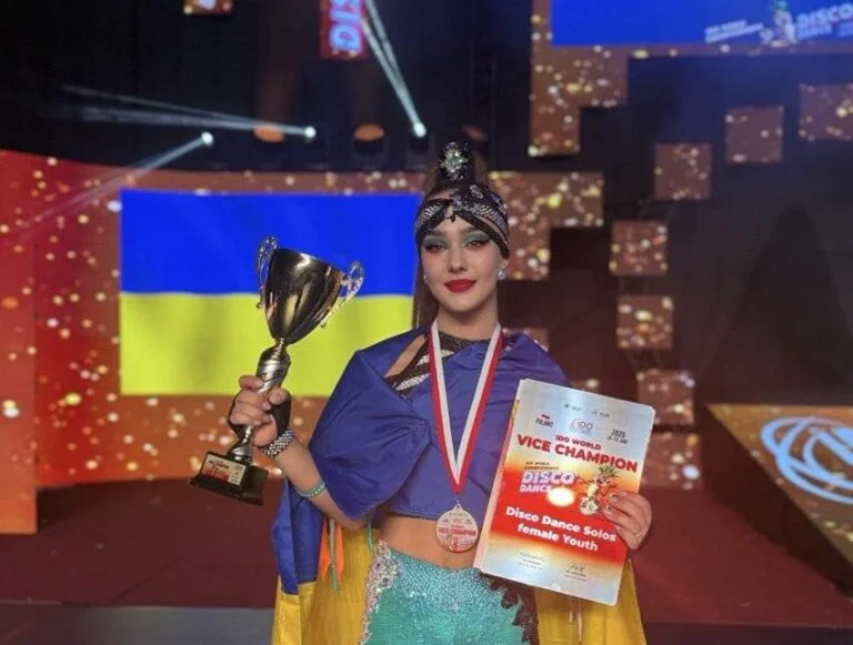 Танцівниця з Херсона стала призеркою чемпіонату світу