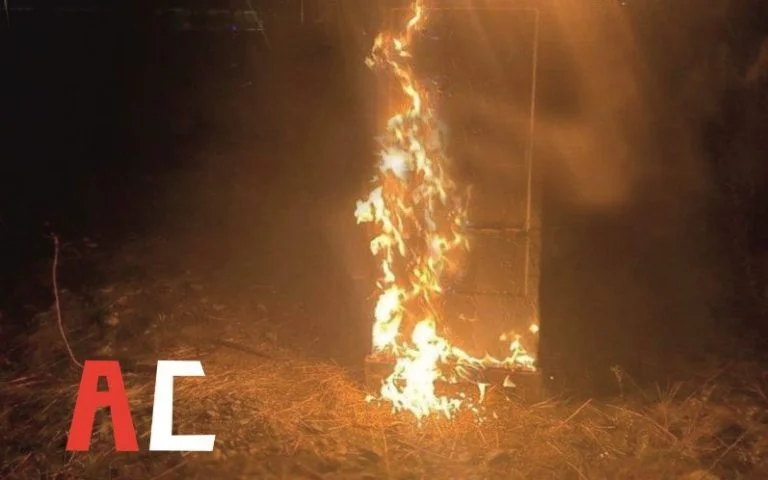 Партизани підпалили релейну шафу на залізниці на ТОТ Херсонщини