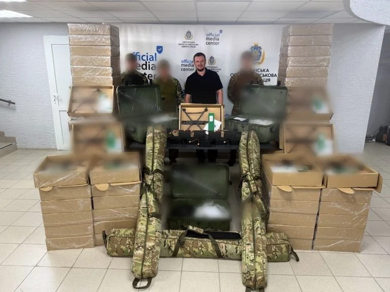 Оборонці Херсонщини отримали сотню винищувальних дронів