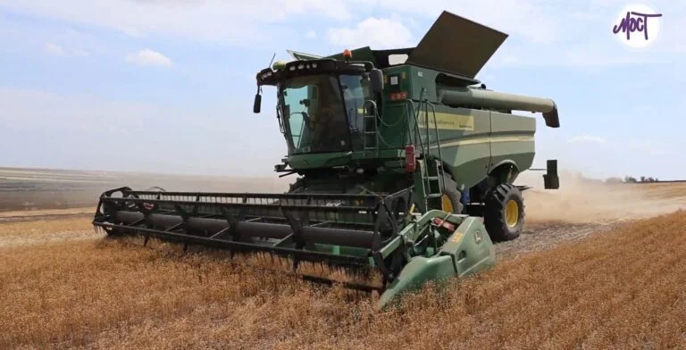 Льон у вогні: як працюють аграрії Херсонщини біля самої лінії фронту (репортаж)