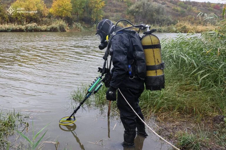 На Херсонщині з початку року розміновано понад 14,6 гектарів водних територій річки Інгулець