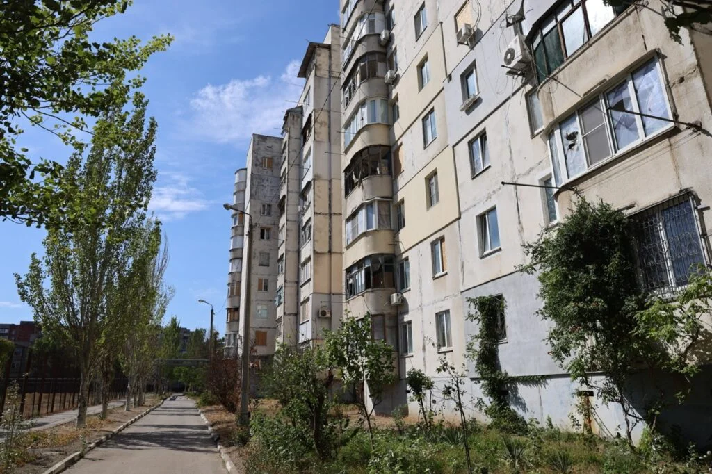 Херсонський мікрорайон Острів. Вересень 2025 року.