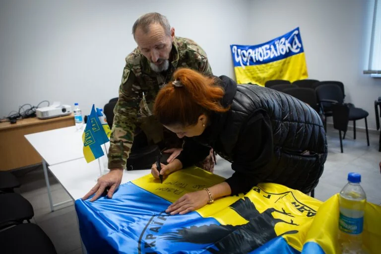 In Chornobaivka, a veterans’ space for servicemen and their families was opened