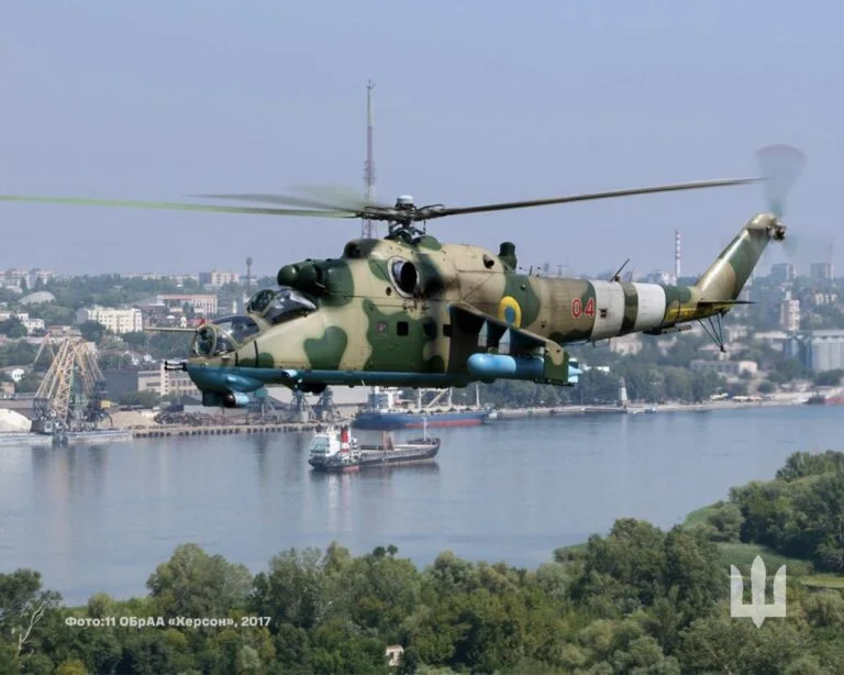 The 11th Army Aviation Brigade ‘Kherson’ received an honorary distinction