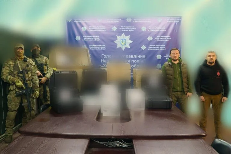 Підрозділу Нацполіції на Херсонщині передали понад 50 безпілотників