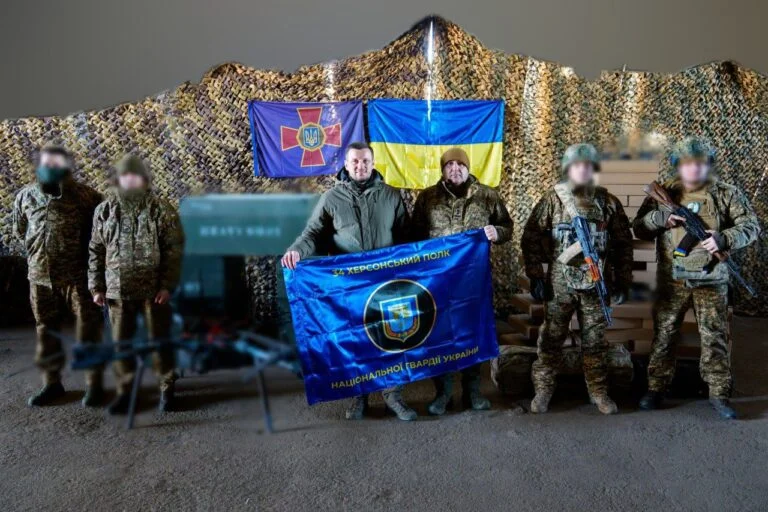 Новокаховська громада передала Нацгвардії дрони на 11 млн грн