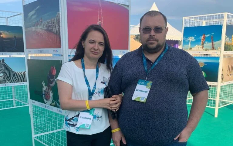 Сергій та Вікторія Хмілевську