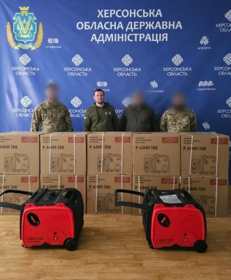 In the Kherson region, electronic warfare units have received a new batch of generators