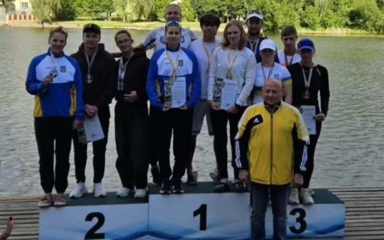 Rowers from Kherson region won five medals at the Ukrainian Marathon Championship