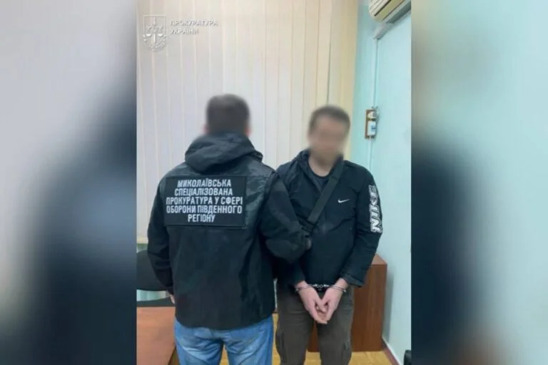 In Kherson, a serviceman was detained who worked for the occupiers in a SIZO and fled from service in the Armed Forces of Ukraine