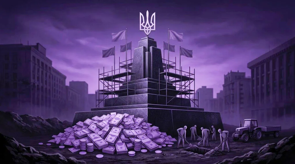 Меморіали дорожчі за весь заробіток: як «Ритуальна служба» Херсона планує 34,7 млн грн на 2027 рік Ілюстрація меморіалу з грошима та робітниками